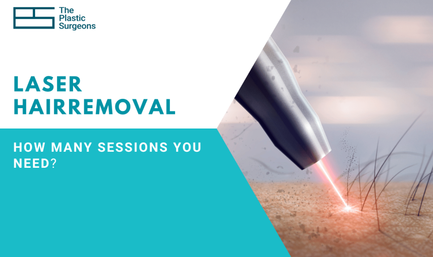 How many laser hair removal sessions are needed?