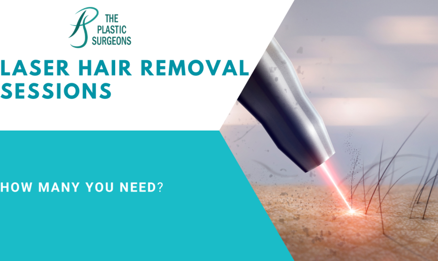 How many laser hair removal sessions are needed?