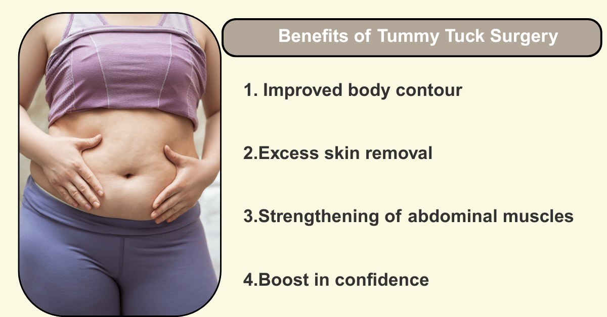 Benefits of Tummy Tuck Surgery